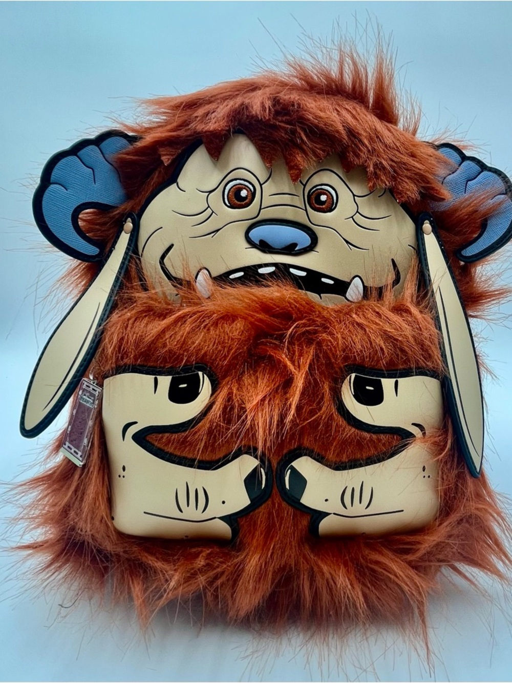 Loungefly Jim Hanson’s Labyrinth Ludo Faux Fur Backpack